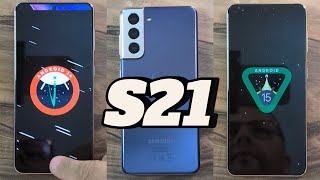 OneUI 7 - Android 15 on Samsung Galaxy S21 5G