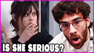 Video of Jenna Ortega smoking a cigarette leaves the internet in a frenzy | HasanAbi reacts