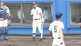 國學院久我山 シートノック 2018年7月13日(金)第100回全国高校野球選手権記念西東京大会[3回戦八王子実践戦]