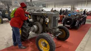 Arrancando el tractor Landini L 25 con funcionamiento