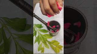 part-1 making Rose 🌹 colour at home😁. #youtube #youtubeshorts #painting #shortvideo