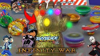 INFINITY GAUNTLET X BEYBLADE BURST CHO-Z! MARATHON BATTLES