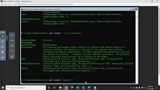 Discovering available performance counters using PowerShell