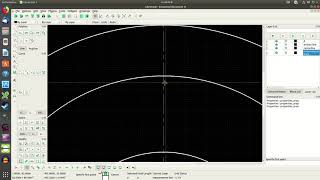 Librecad CAD drawing application.