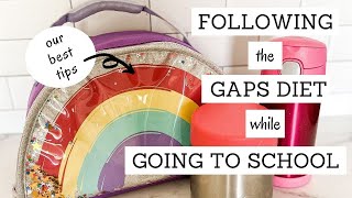 Following the GAPS Diet While Going to School | Bumblebee Apothecary