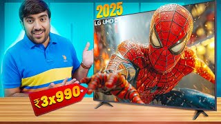 Best 4K UHD Smart TV 2025 | LG 4K UHD Tv - Unboxing \u0026 Review ⚡[Hindi]