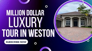 Million Dollar Tour in Weston, Florida | Florida Luxury Homes