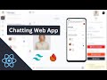 Realtime Chatting Web App with React, Tailwind Css, Firebase