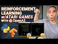 Deep Reinforcement Learning for Atari Games Python Tutorial | AI Plays Space Invaders