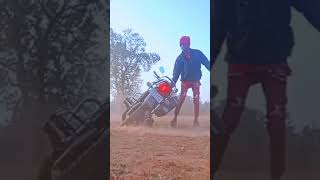 rolling bike bs6 100 stand raiding nice gumaya ||#_short_ #viralvideo #pagal #_riding