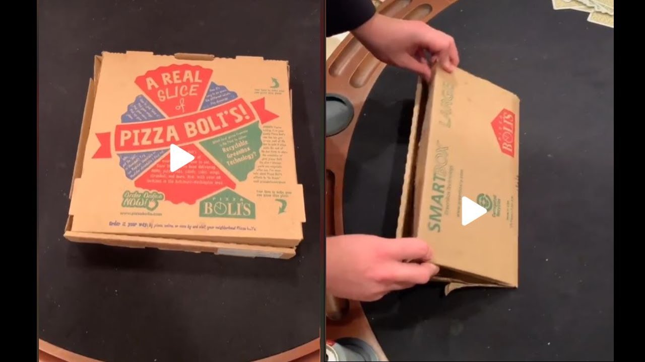 Pizza Box Hack At Sandra Madrigal Blog