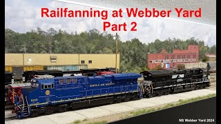 Railfanning at Webber Yard Part 2