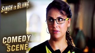 Lara Dutta Funny Translation Scene | Comedy Scene | Singh Is Bliing | Akshay Kumar, Amy Jackson | HD