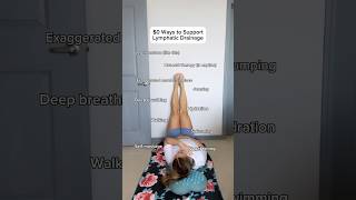 This lymphatic exercise works! 😳 Lymphatic Drainage Massage Vibration Plate Rebounding Workout