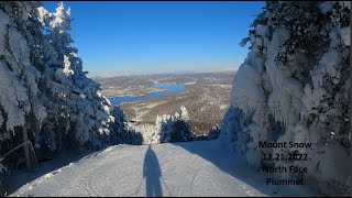 12.21.2022 Mount Snow 4K Plummet Run 1