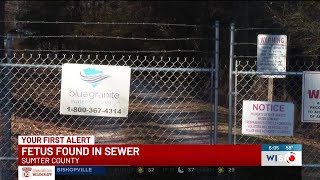 Fetus found at Sumter County water treatment plant