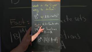 the how and why of set exponents
