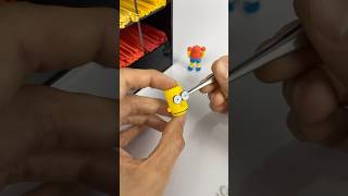 3D Quilling Bart Simpson💛 #quilling #art #simpsons