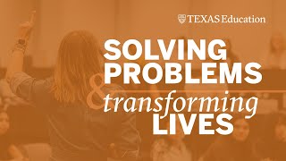 Solving Problems, Transforming Lives