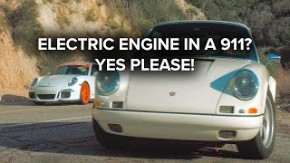 Adding ELECTRIC motors to old PORSCHES?! This is a good idea! | Ride News Now