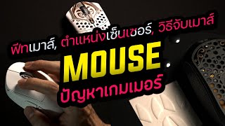 3สิ่งที่เกี่ยวกับความเร็ว Mouse [ฟีทเมาส์, ตำแหน่งSensor, วิธีการจับเมาส์] | GAMERSAS EP.8