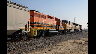 RCPE 2085 on UP's Goshen Local at Fowler - 11/12/22