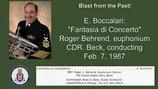 Roger Behrend, Euphonium - Fantasia di Concerto (Boccalari)