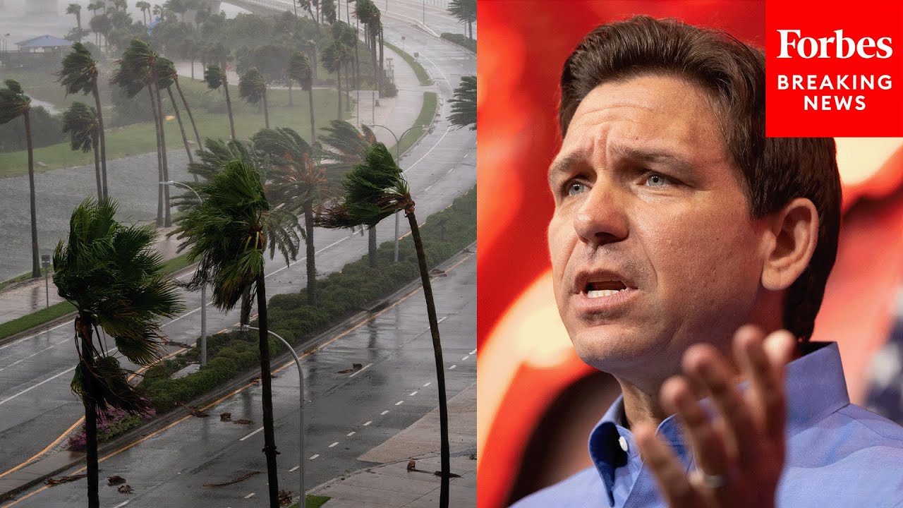 Governor Ron DeSantis Delivers Update Ahead Of Hurricane Idalia's ...