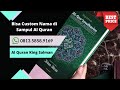 jual alquran besar wa. 0813.5858.9169 jual alquran biasa