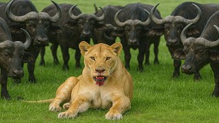 The Journey To Resist The Apex Predators | Lions Vs Buffalo | Animal Documentary
