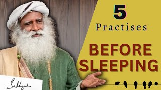 "How to end your day right: 5 things Sadhguru recommends doing before sleeping"