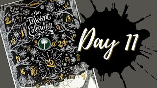 Diamine Black Inkvent: Day 11 - Grotto | #inkmas2024