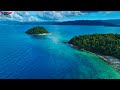 Aerial Wonders: Spectacular Paradise Island in Port Barton 🇵🇭 | 4K Drone Video With Uplifting  Music