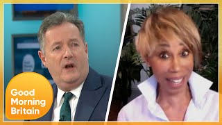 Piers Clashes With Trisha Goddard Over Meghan Markle's Racism Claims in the Royal Family | GMB