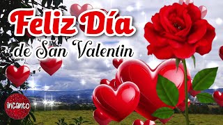 FELIZ DIA DE SAN VALENTIN 💕Mensajes de amor con bonito video para dedicar 🌹 Happy Valentines Day