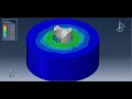 Simulation drilling process of the aluminum alloy in Abaqus