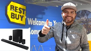 Best Buy Trip To Get A Samsung 4.1-Channel Soundbar with Wireless Rear Speaker Kit And Reviewing It