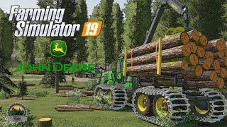 JOHN DEERE 1910GALS🌲FS10🌲LOGGING🌲YOU HAVEN'T SEEN THIS BEFORE...I'M IN SHOCK🌲ВЫ ТАКОГО ЕЩЁ НЕ ВИДЕЛИ