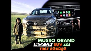 SSANGYONG MUSSO GRAND 4X4 TEST SÜRÜSÜ  FİTKAER OSMAN KURT AKSİYON OFFROAD