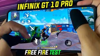 Infinix GT 10 pro 5g free fire gameplay test 😱| new peak challenge on infinix gt 1pro 5g
