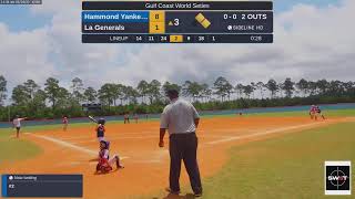 Hammond Yankees 8u @ La Genetals (2023.06.14)