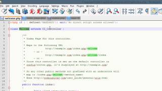 Tagalog CodeIgniter Tutorial - Configs