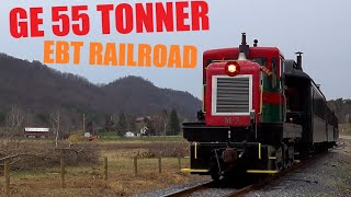 Chasing A (GE 55 Tonner) On The (East Broad Top Railroad)