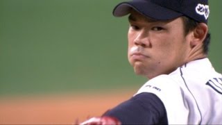 ドラ1福谷、地元でついにデビュー！三者凡退に抑える 2013.06.08 D-H