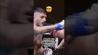 🇹🇷Brutal Turkish Gangster Revenge for disrespect in MuayThai #mma  #thailand #boxing #ufc #bangkok