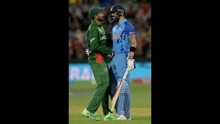 Huge Drama between Virat Kohli and Shaikb Al Hasan when the umpire did not give No ball