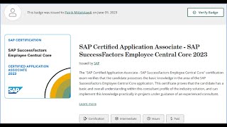 SAP SuccessFactors Employee Central Valid THR81_2211 2H2022 Dumps | SF-EC  Certification Questions