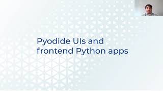Roman Yurchak- Pyodide Scientific Python Compiled to Webassembly Optimized| PyData Global 2020
