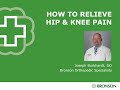 options to relieve hip u0026 knee pain