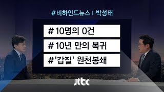 [비하인드 뉴스] 10명의 0건 / 10년 만의 복귀 / '갑질' 원천봉쇄